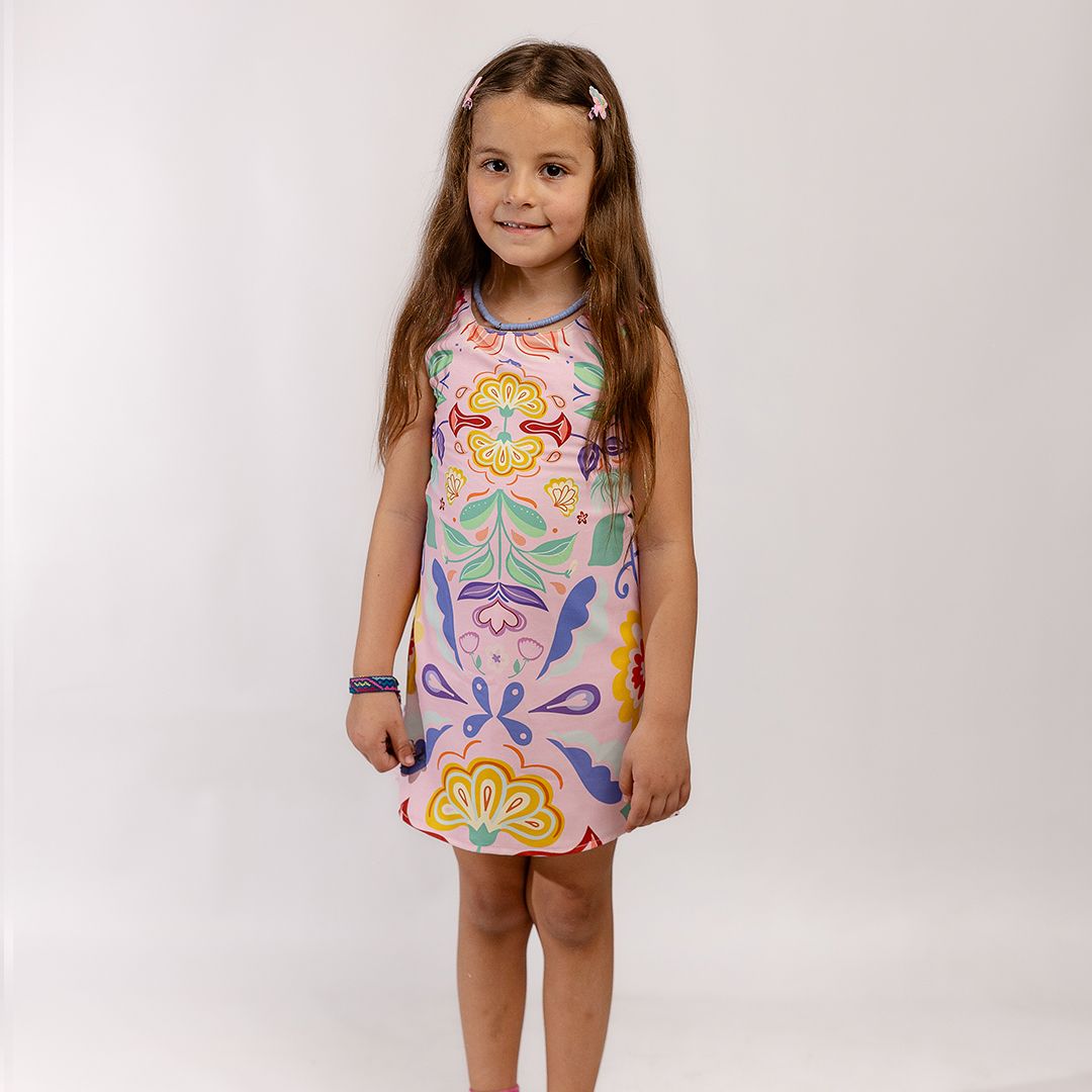 Aline Floral garden dress