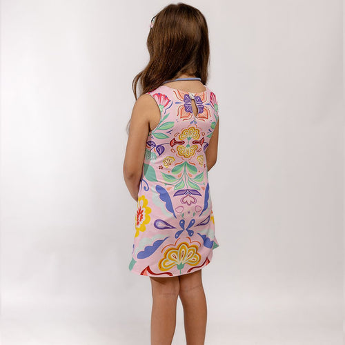 Aline Floral garden dress - image 2