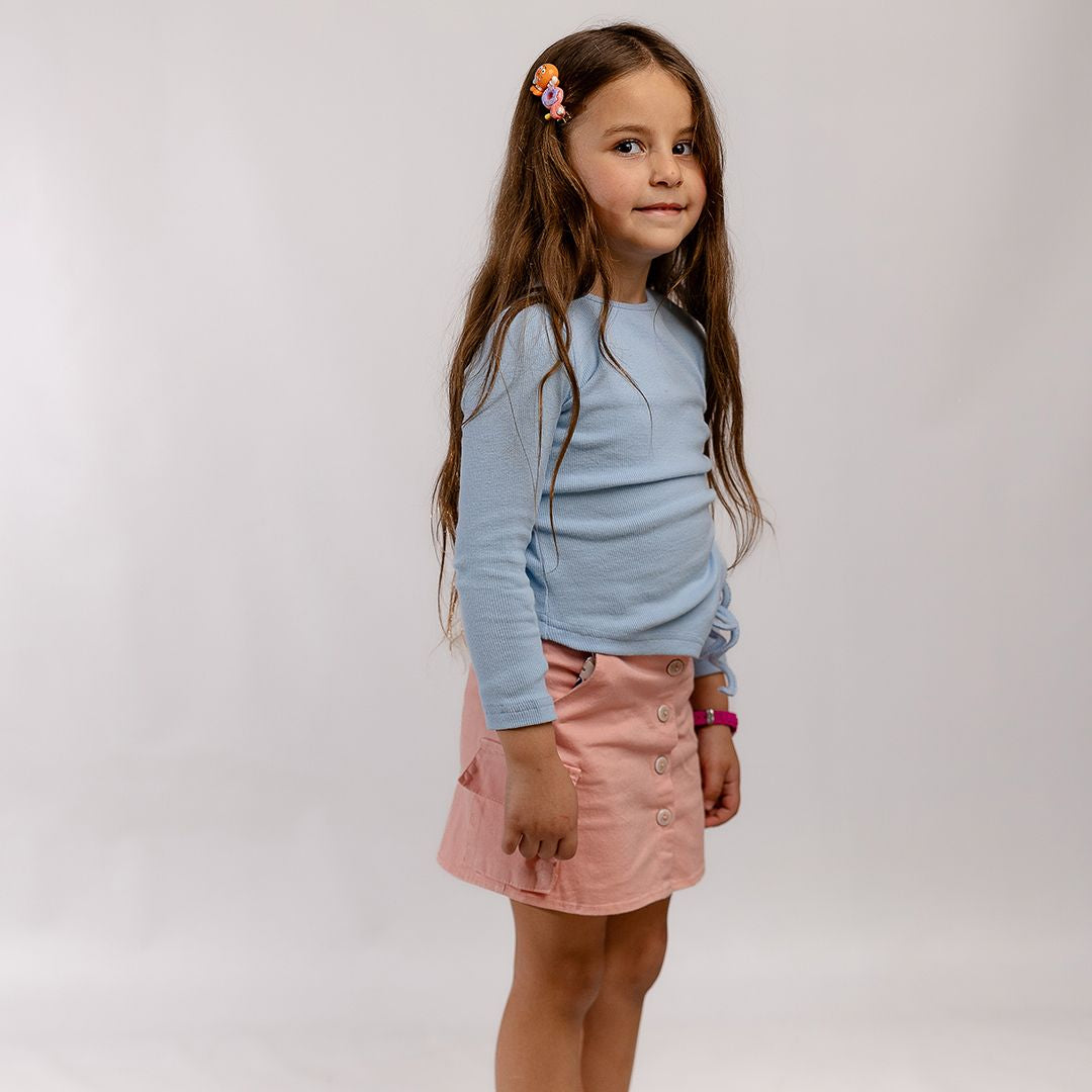 Blue Asymmetrical top - image 2