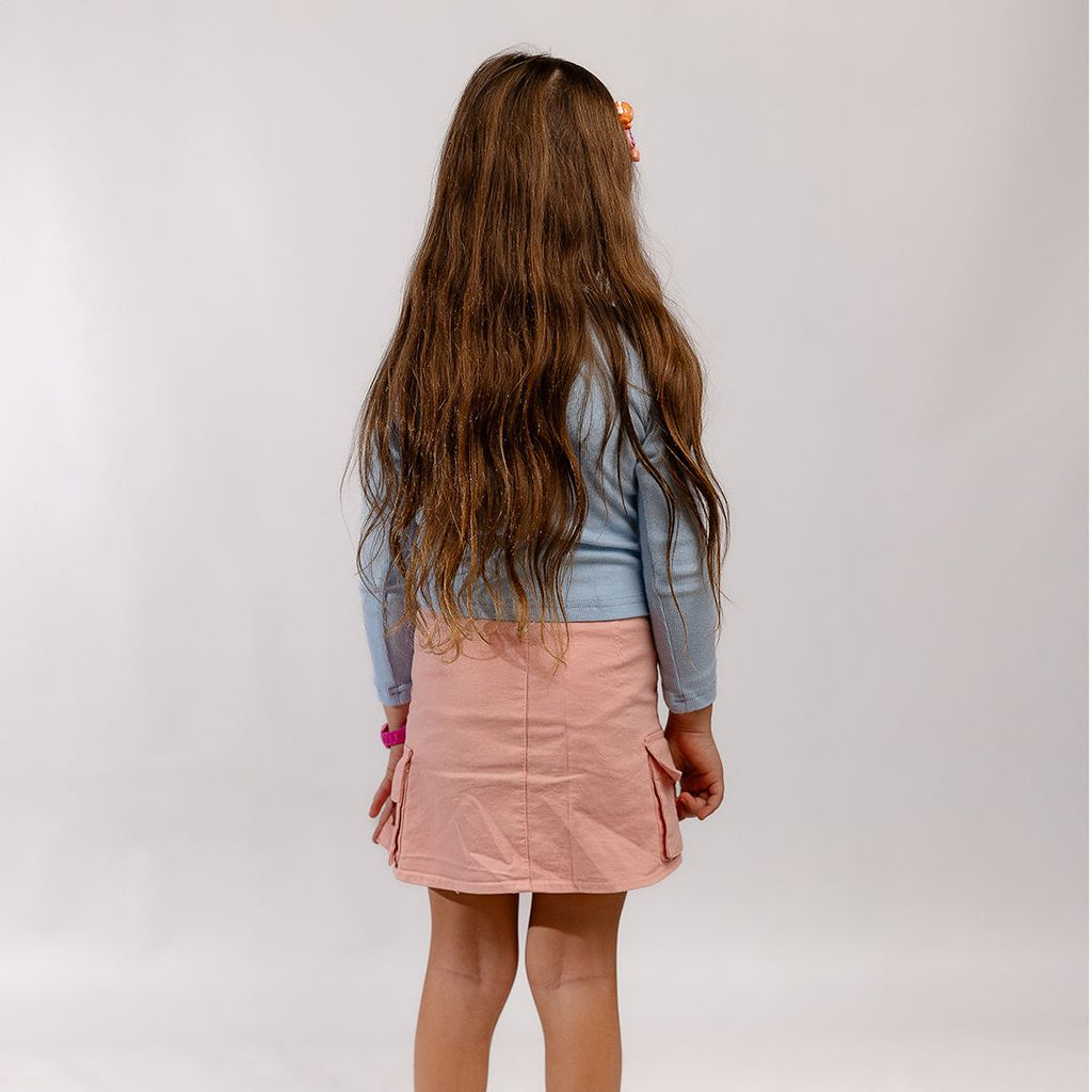 Blue Asymmetrical top - image 3