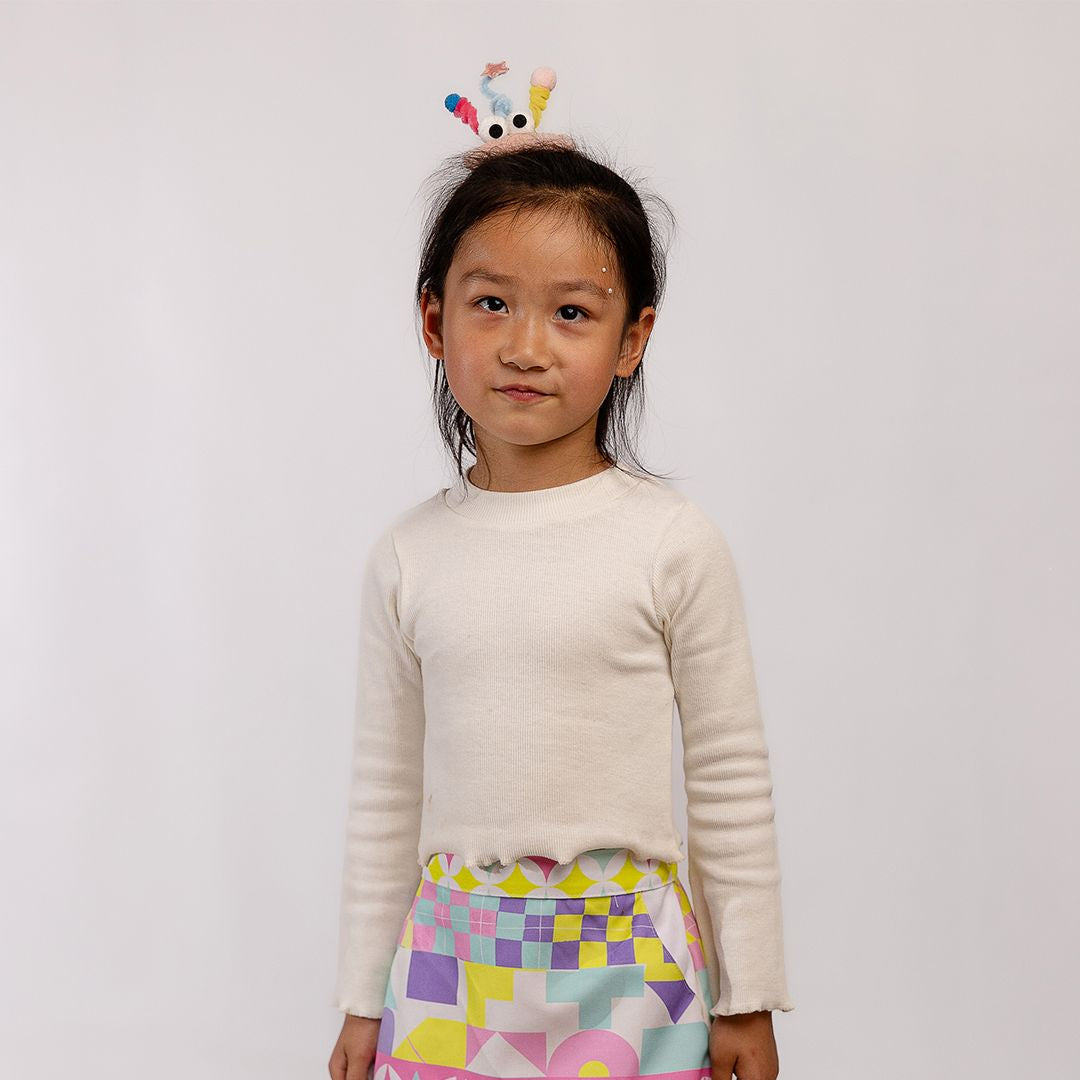 white basic top - image 3