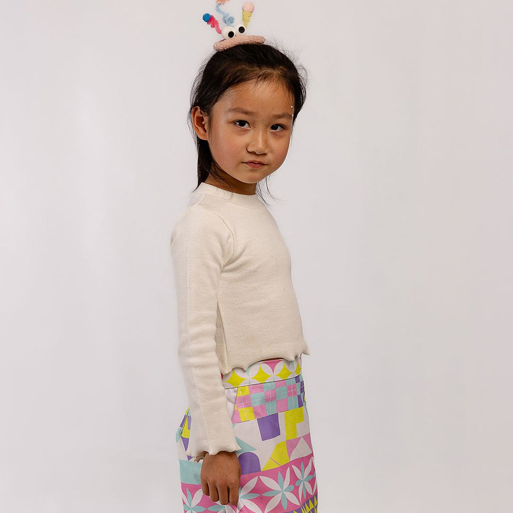 white basic top - image 2