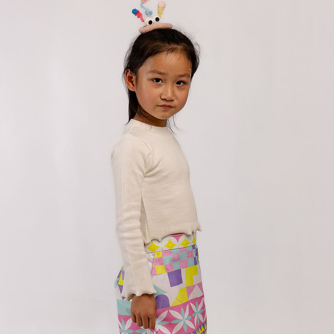 white basic top - image 2