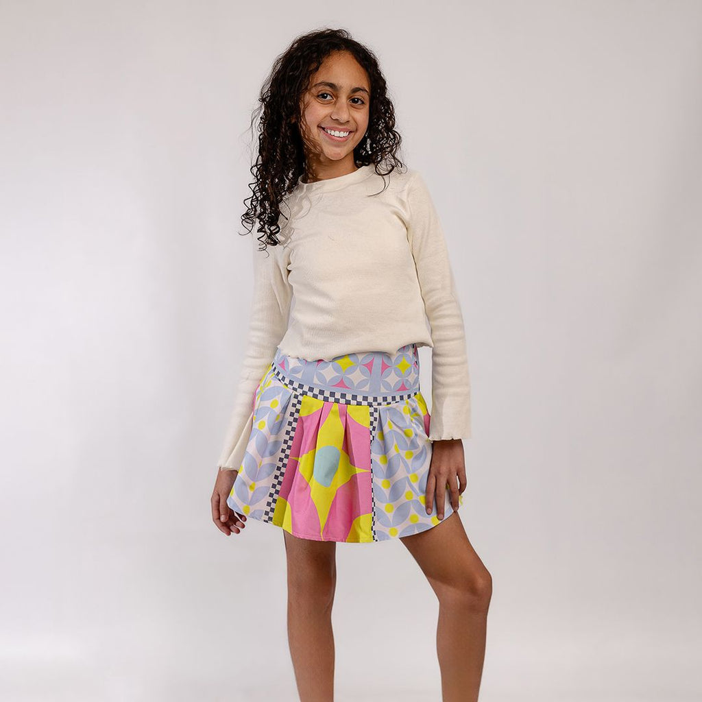 Pleated skirt (vivid Play) - image 5