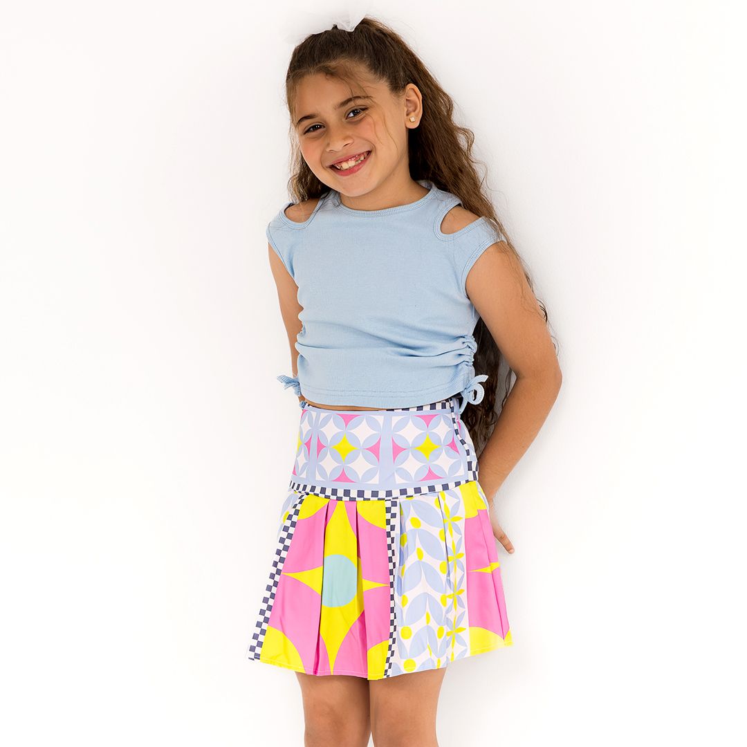 blue adjustable side top - image 2
