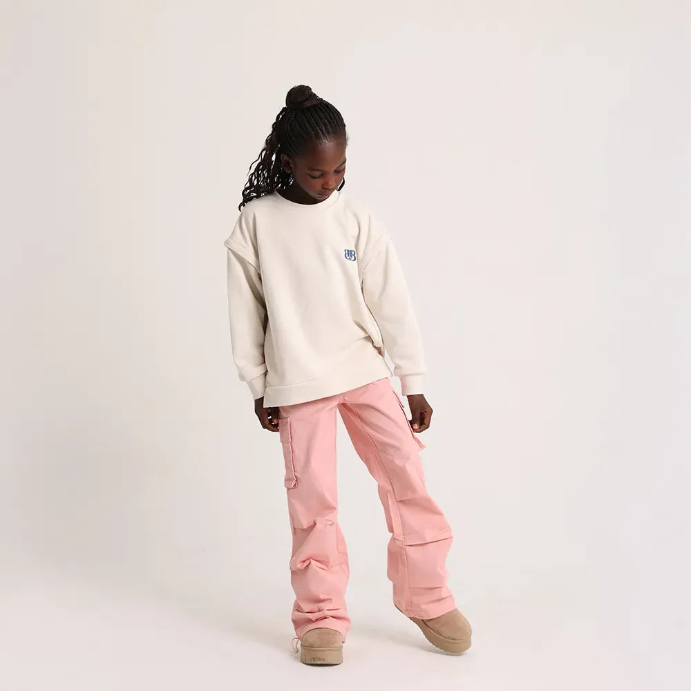 Zip and Switch Sweatshirt + Mystery Reveal print Box  (cloud white) - image 9