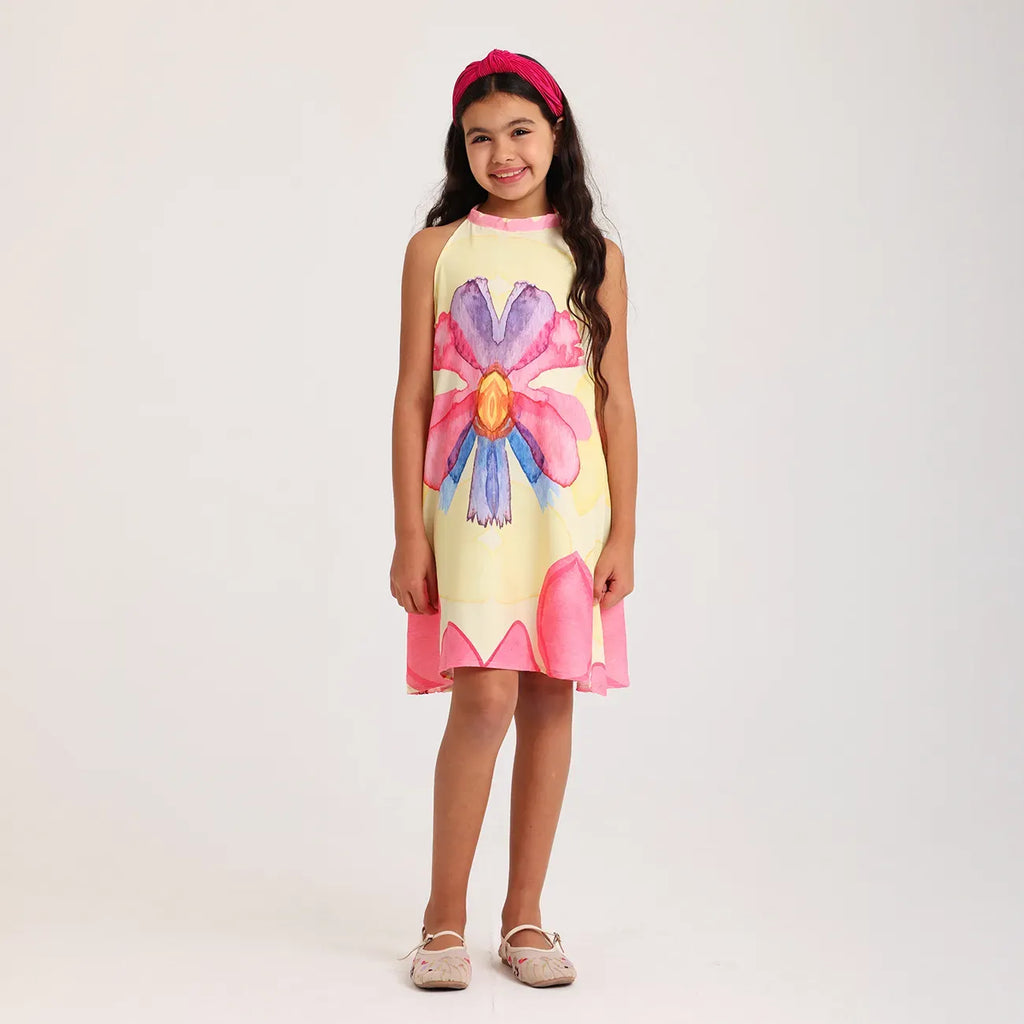 Polka floral dress - image 2