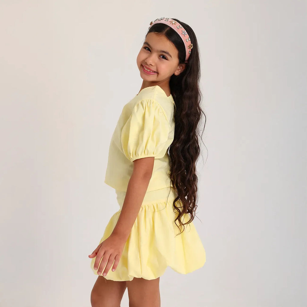 butter yellow Puff Set - image 4