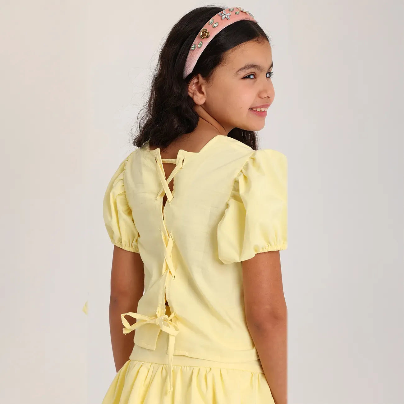 butter yellow Puff Set - image 3