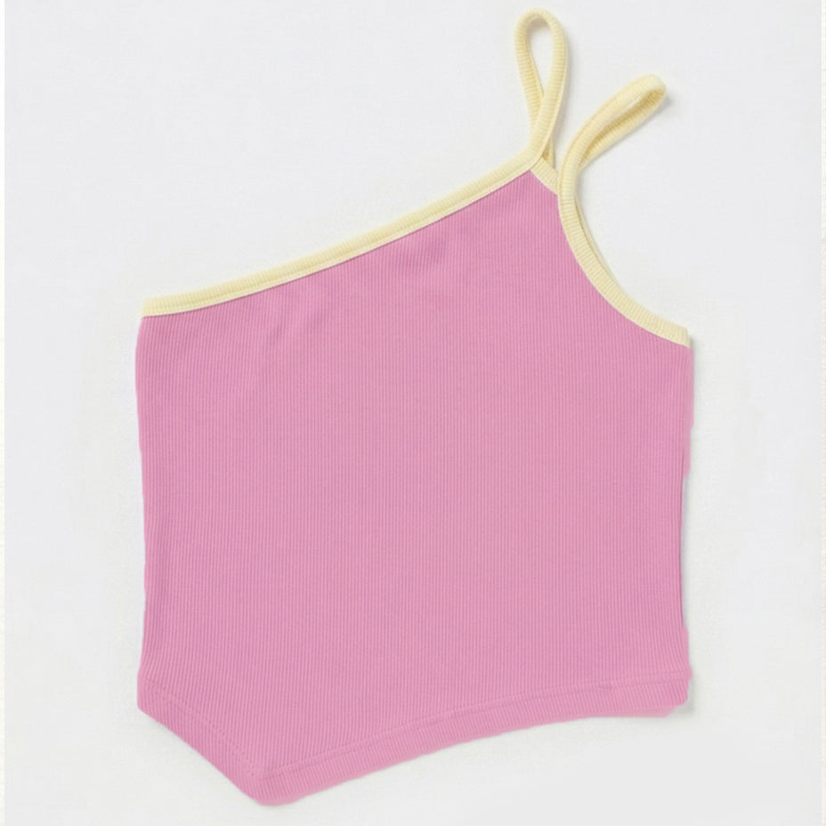 Asymmetric Ribbed Top